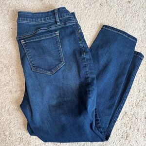 Simply Vera Vera Wang Dark Blue Skinny Jeans